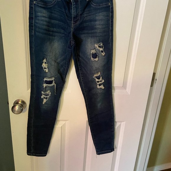 Womens Maurices Dark Stonewash Jeans Small Reg - Picture 4 of 4